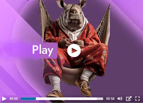 Rhino-play I våra bibliotek har vi tillgång till tusentals filmer från “alla” miljöer och situationer. Detta hjälper till att producera reklam, informations- och promo videos på för dig som kund bra villkor.