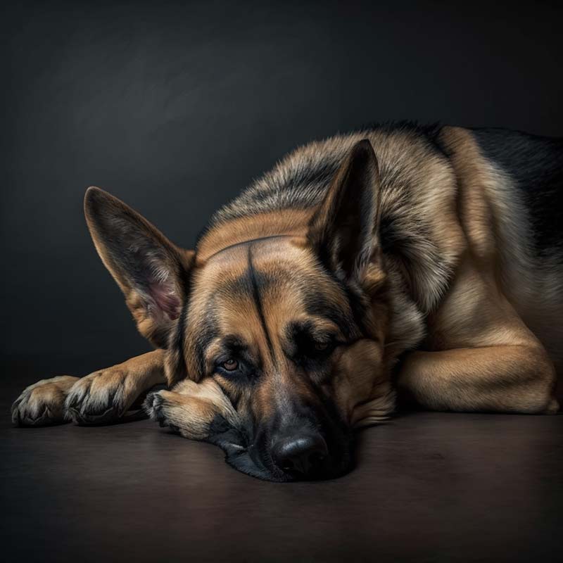 tired-dog Bildmaterial som kan anpassas till olika användningar
